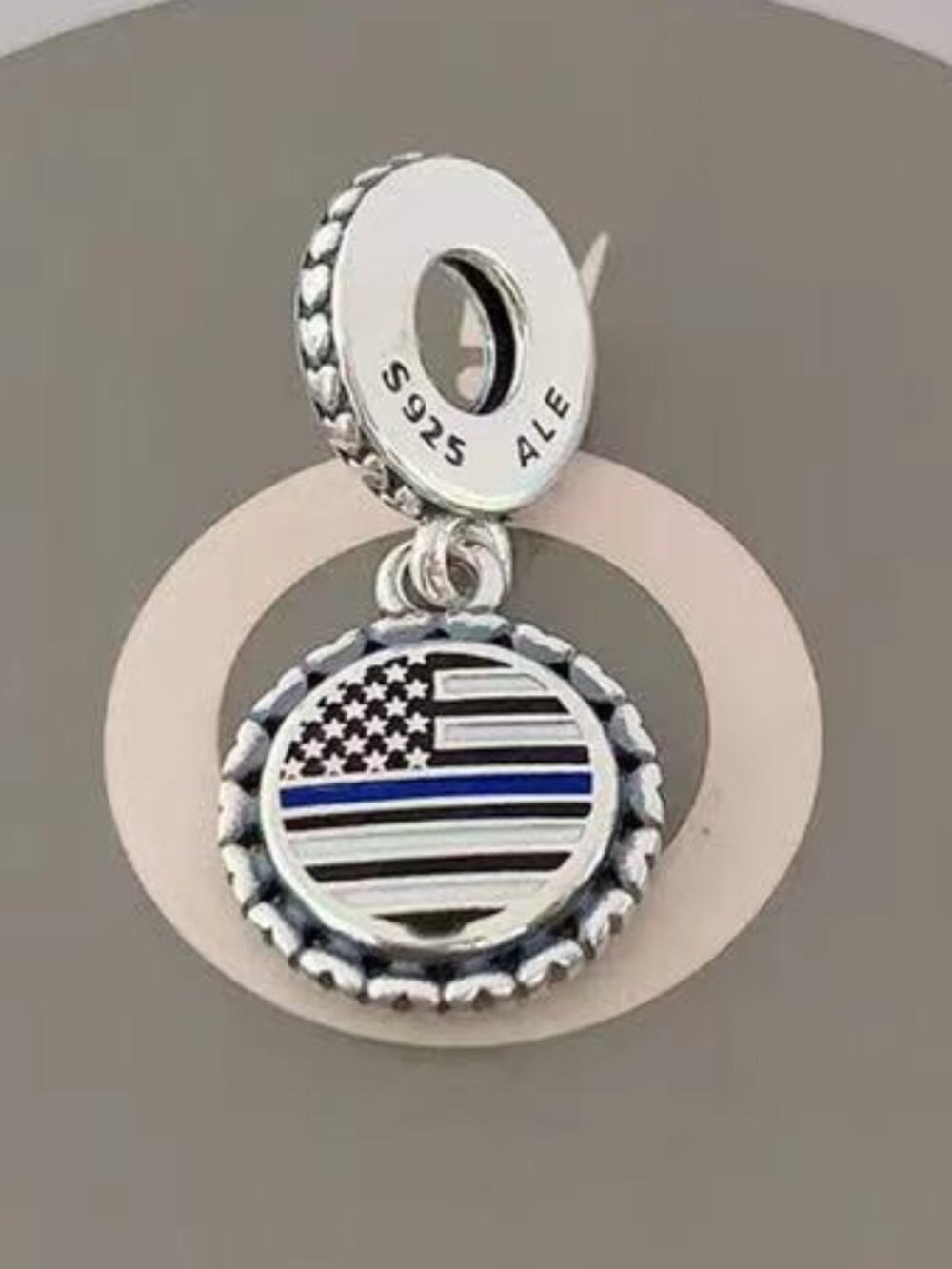 Pandora Pandora USA Chicago Map Charm Travel Pendant s925 Sterling Silver, Charm